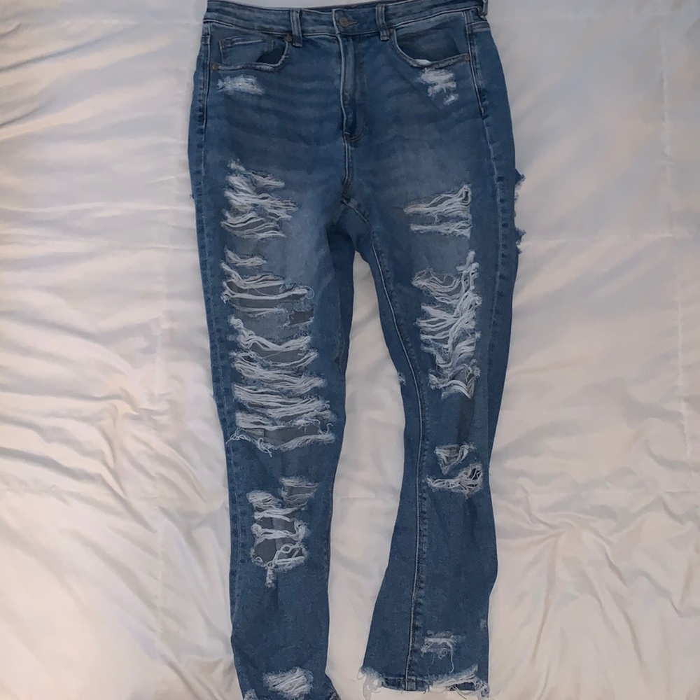 AE mom jeans